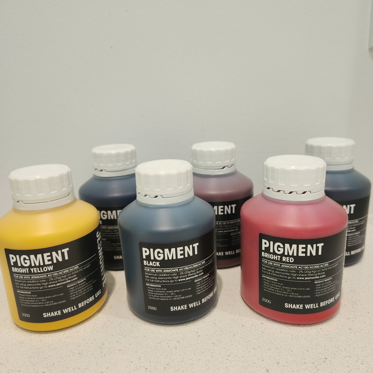 Jesmonite Pigment 6- Pack (Read Description)